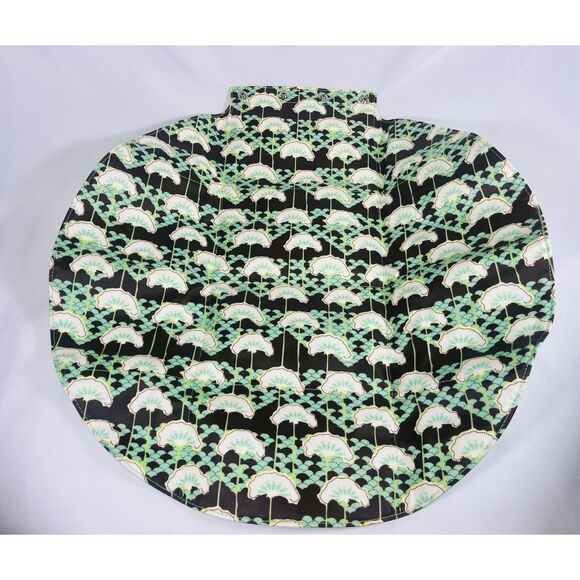 Petunia Pickle Bottom Diaper Bag Clutch Wristlet Green Fans Changing Pad - Picture 10 of 12